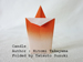 origami Candle, Author : Taiko Niwa, Folded by Tatsuto Suzuki